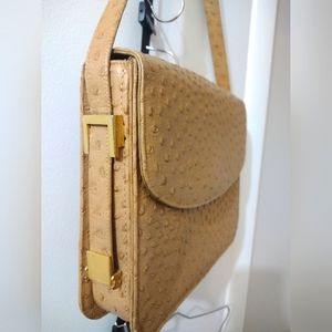 Vintage ostrich purse